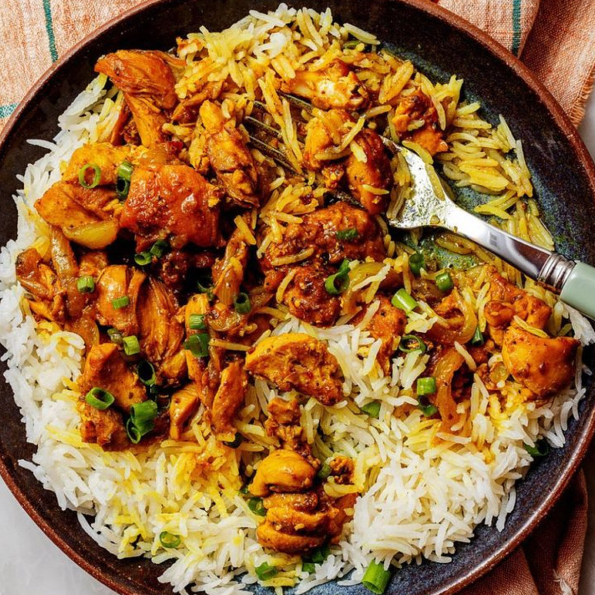 Skillet Golden Curry Chicken